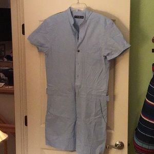 Never been worn Romphim chambray one piece